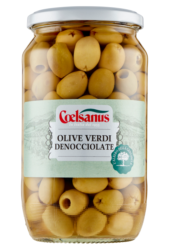 Olives vertes dénoyautées 