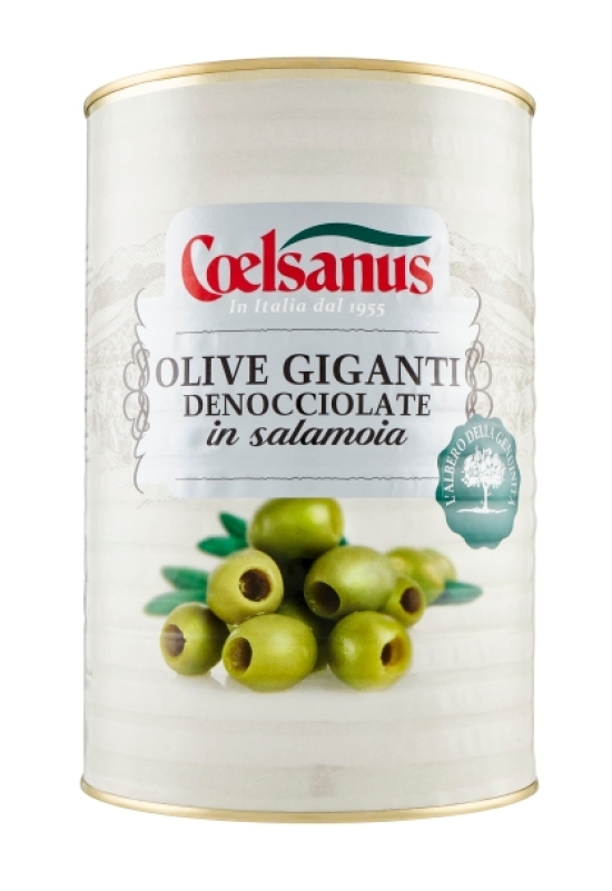 Pitted Giant Green Olives 