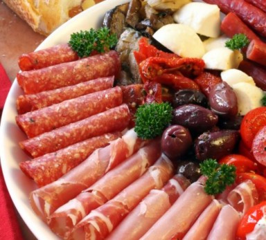 Italian antipasto 