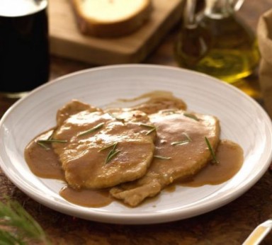 Scaloppine alla crema di carciofi 