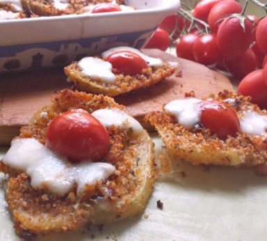 Pommes de terre croquantes au pesto rouge