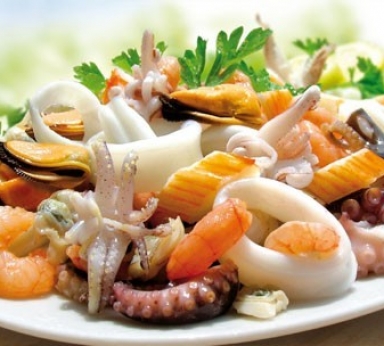 Seafood salad 